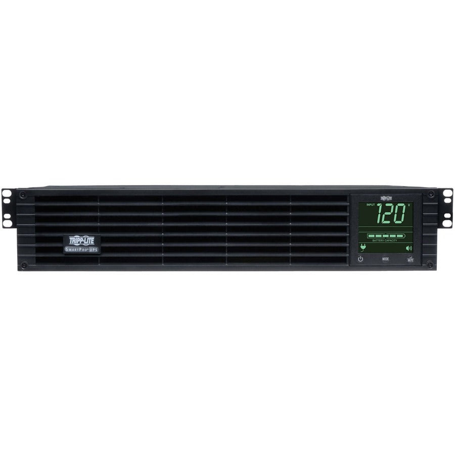 Eaton Tripp Lite Series SmartPro 120V 1.5kVA 1.35kW Line-Interactive Sine Wave UPS, 2U Rack/Tower, WEBCARDLX Network Interface, LCD, USB, 8 Outlets — SMART1500RM2UN