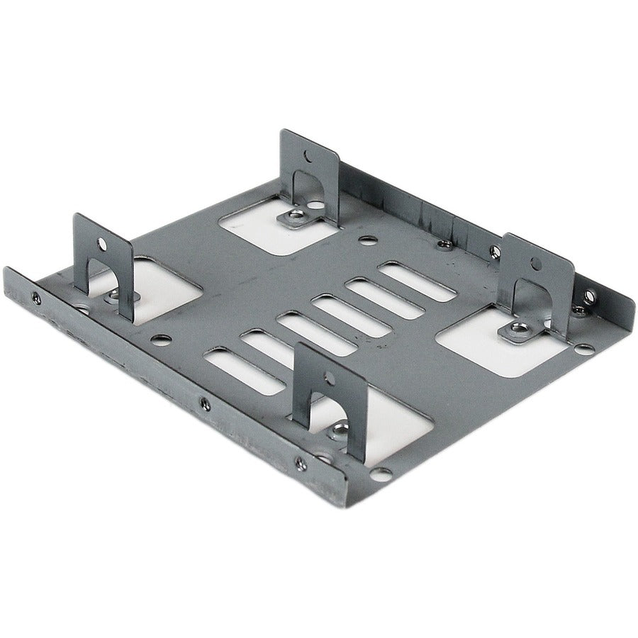 StarTech.com Dual 2.5" to 3.5" HDD Bracket for SATA Hard Drives - 2 Drive 2.5" to 3.5" Bracket for Mounting Bay — BRACKET25X2