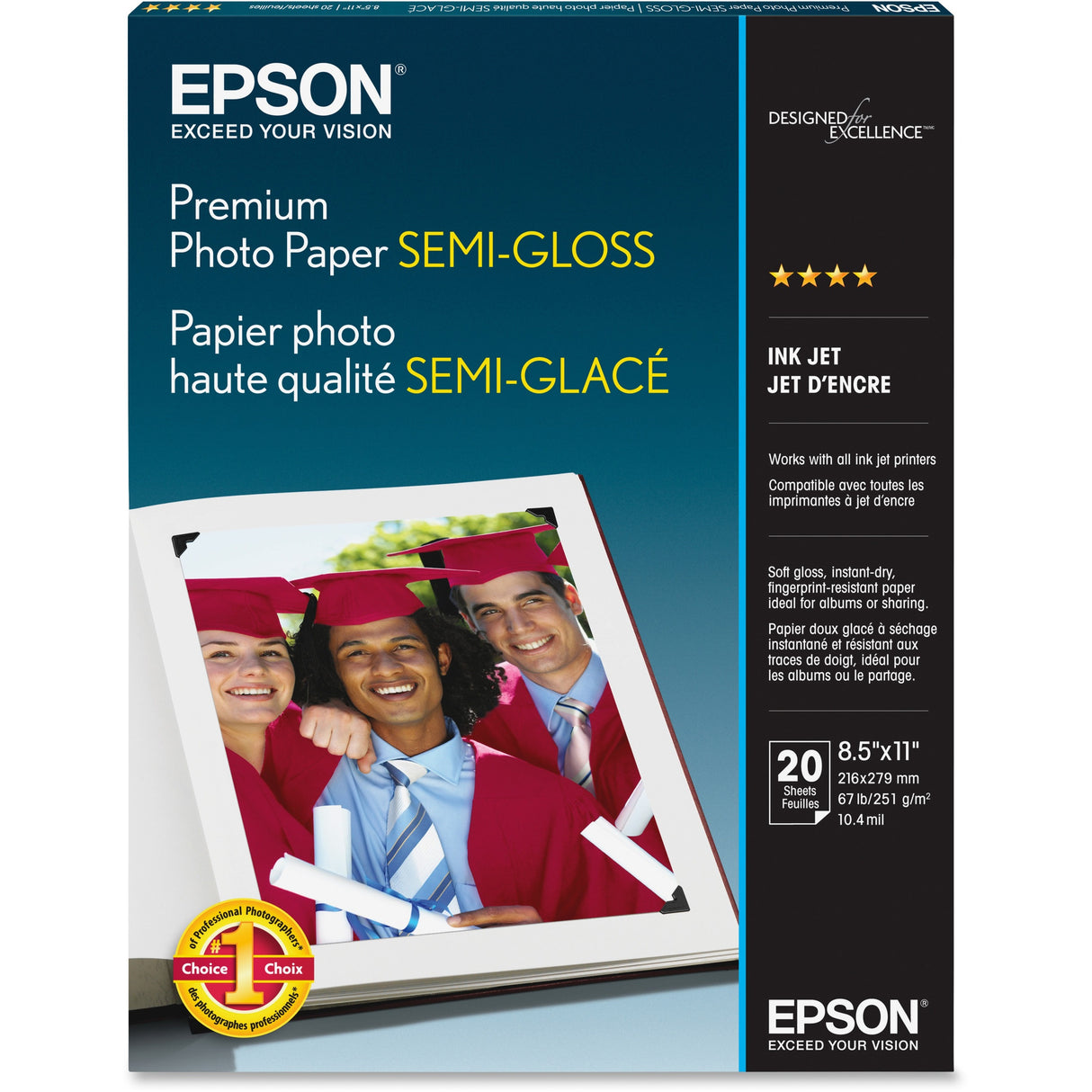Epson Premium Semi-Gloss Photo Paper — S041331