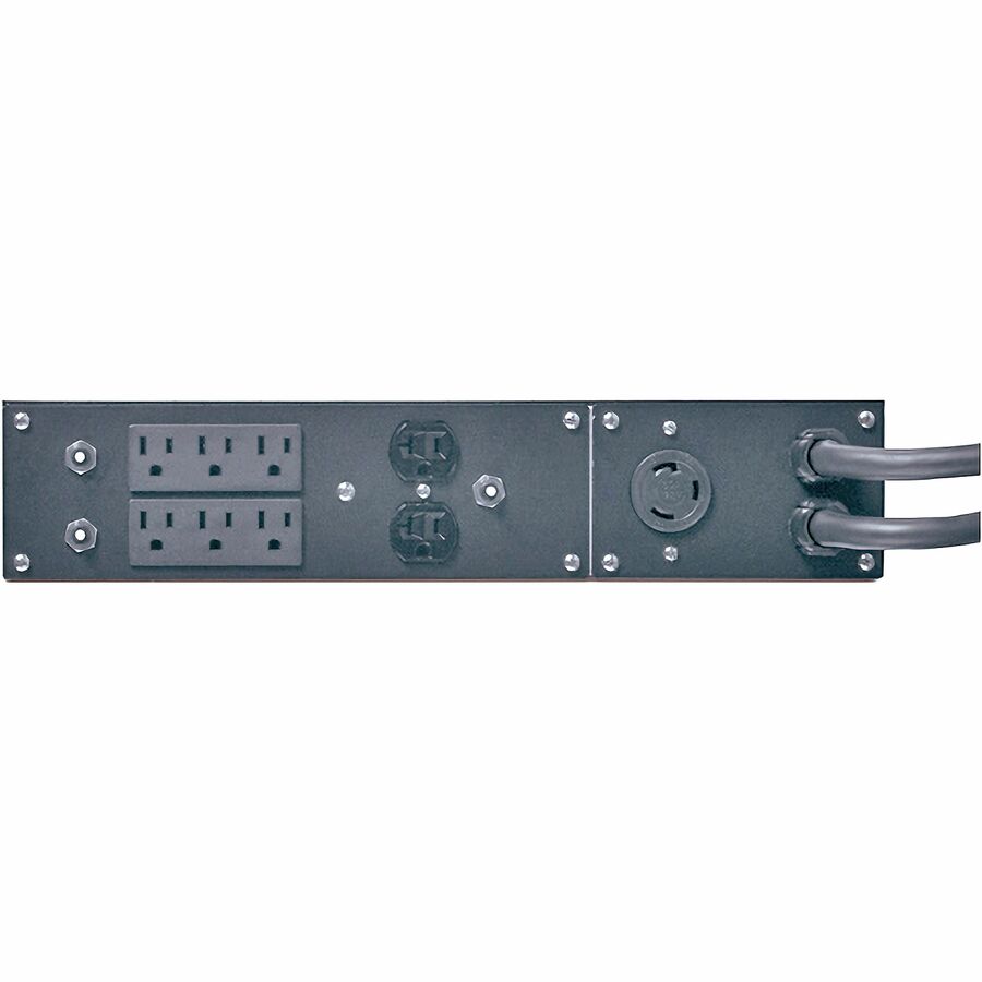 APC Service Bypass Panel- 100-120V; 30A; BBM; L5-30P input; (2) 5-20R (6) 5-15R output — SBP3000RM2U