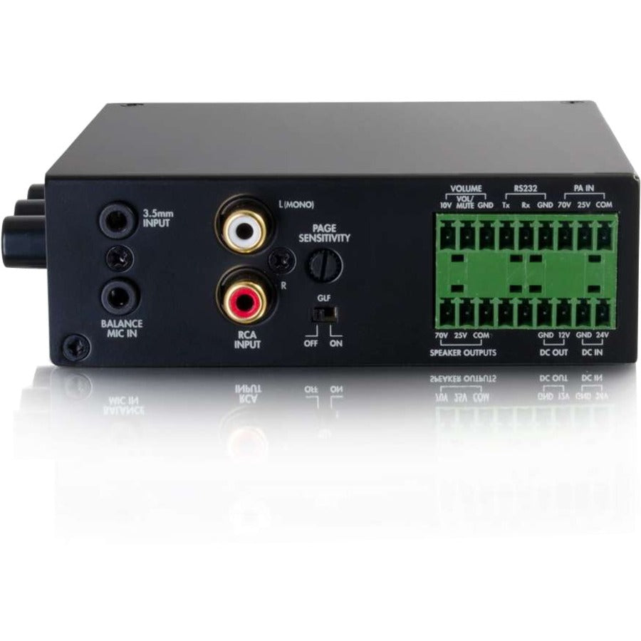 C2G 50 Watt Audio Amplifier - 25/70V - Plenum Rated — 40881