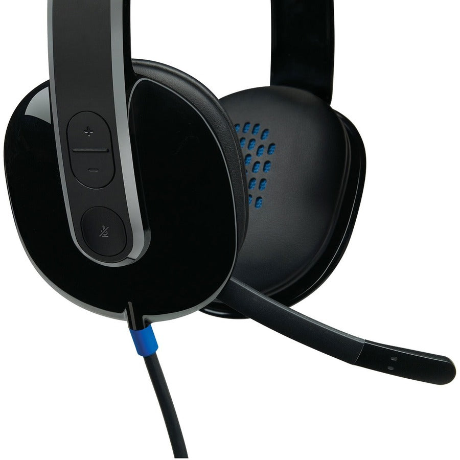 Logitech H540 USB Headset with Noise-Cancelling Mic — 981-000510