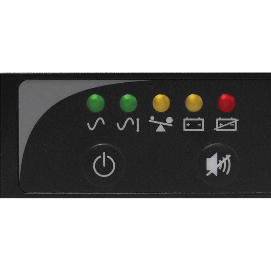 Eaton Tripp Lite Series SmartPro 120V 1kVA 800W Line-Interactive Sine Wave UPS, Network Card Option, USB, DB9, 6 Outlets, 1U Rack/Vertical — SMART1000RM1U