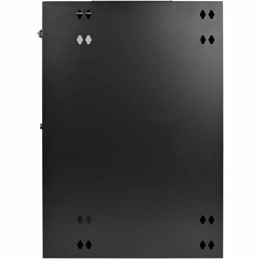 Eaton Tripp Lite Series SmartRack 18U Low-Profile Switch-Depth Wall-Mount Half-Height Rack Enclosure, Clear Acrylic Window, Hinged Back — SRW18USG