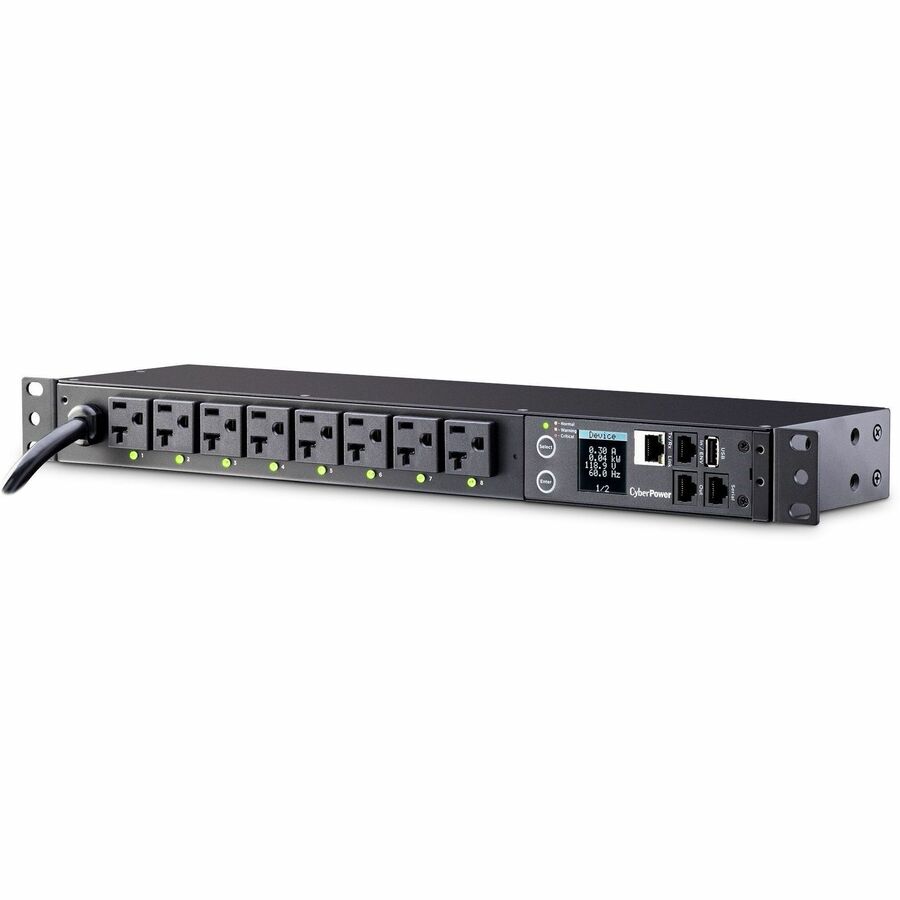CyberPower PDU41002 Single Phase 100 - 120 VAC 20A Switched PDU — PDU41002