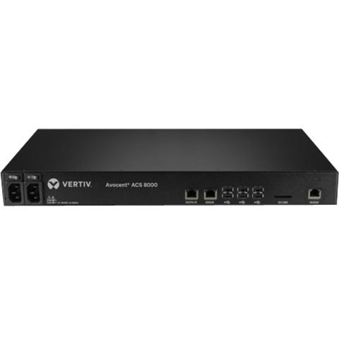 Vertiv Avocent ACS8000 Serial Console - 48 port Console Server | Dual AC — ACS8048DAC-400