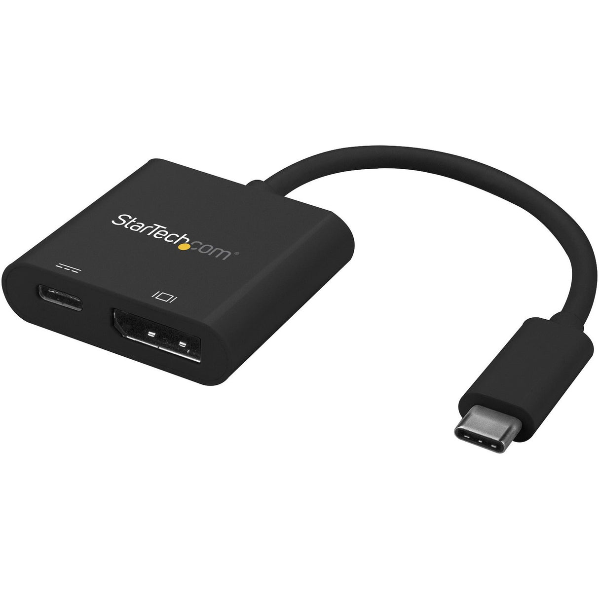 StarTech.com USB C to DisplayPort Adapter with 60W Power Delivery Pass-Through - 4K 60Hz USB Type-C to DP 1.2 Video Converter w/ Charging — CDP2DPUCP