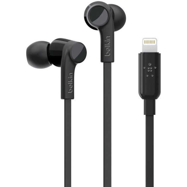 Belkin SOUNDFORM Wired Earbuds with Lightning Connector — G3H0001btBLK