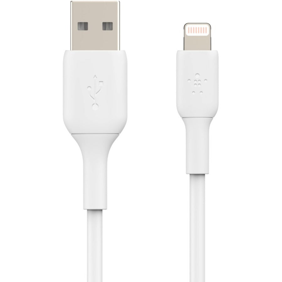 Belkin BoostCharge Lightning to USB-A Cable (1 meter / 3.3 foot, White) — CAA001bt1MWH