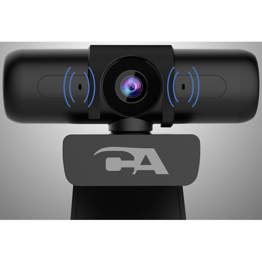 Cyber Acoustics Essential Webcam - 5 Megapixel - 30 fps - Black - USB - 1 Pack(s) — WC-3000