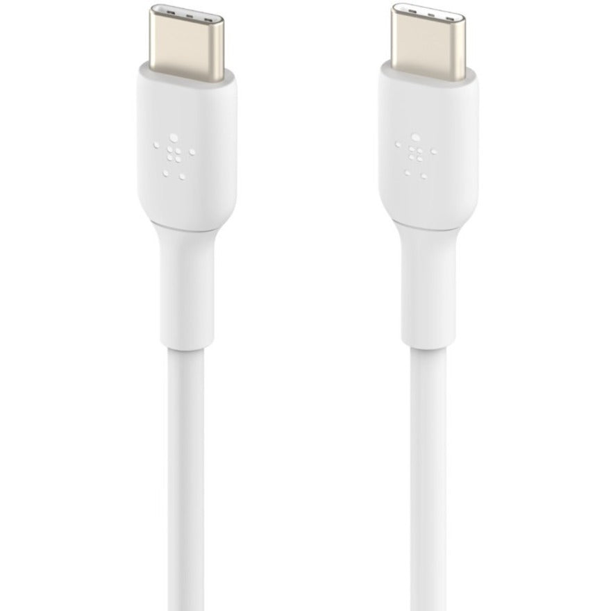 Belkin USB-C to USB-C Cable (2m / 6.6ft, White) — CAB003bt2MWH