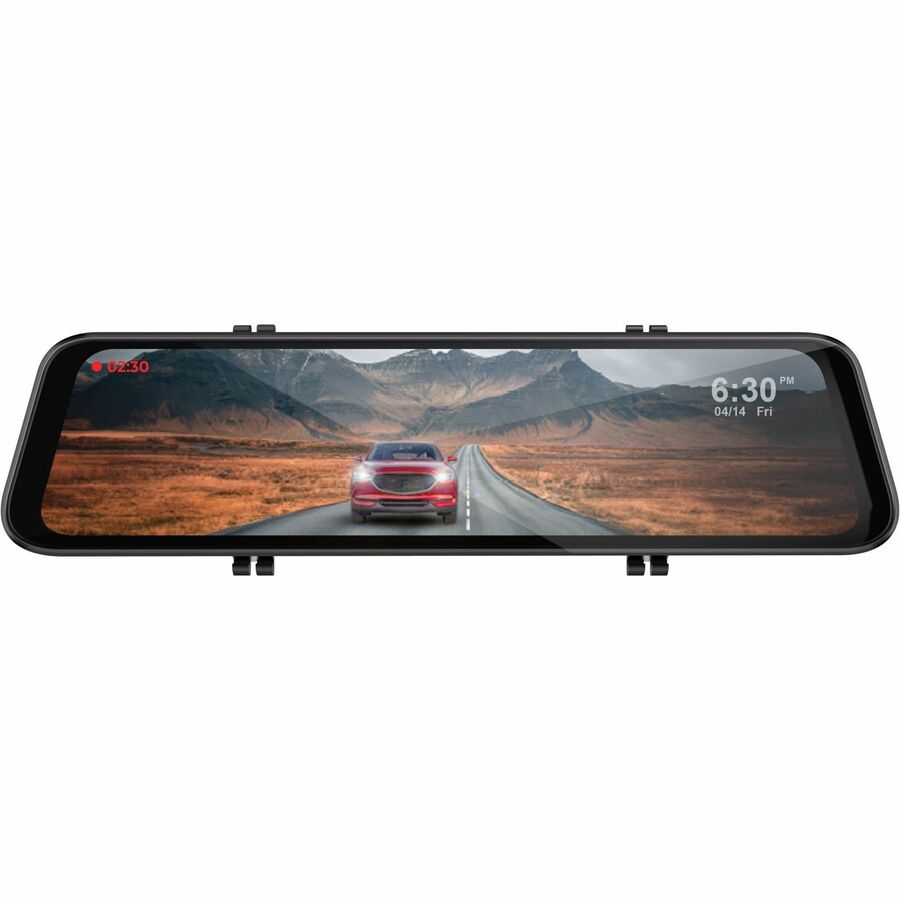 GekoGear Orbit D400 4K Rearview Mirror Dash Cam with 1080P Backup Cam — Orbit-D400