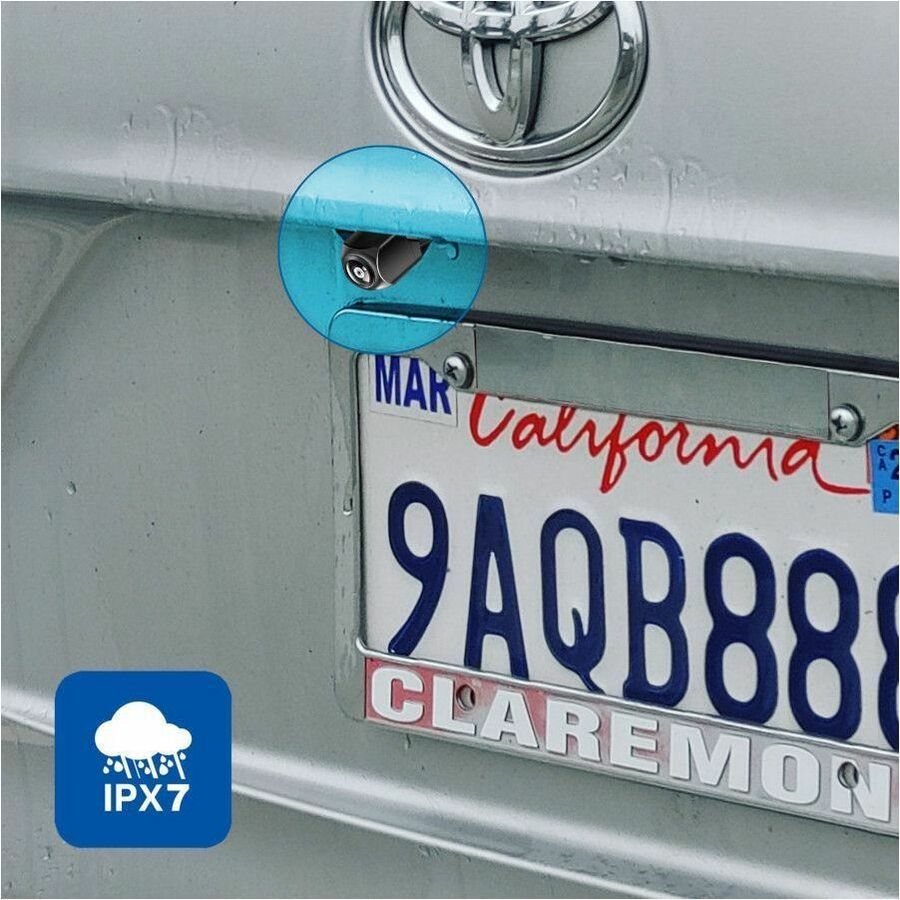 GekoGear Orbit D400 4K Rearview Mirror Dash Cam with 1080P Backup Cam — Orbit-D400