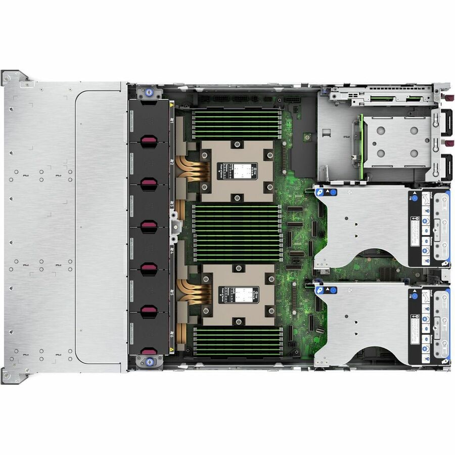 HPE ProLiant DL385 G11 2U Rack Server - 1 EPYC 9124 3 GHz - 32 GB RAM - 12Gb/s SAS Controller — P66781-B21