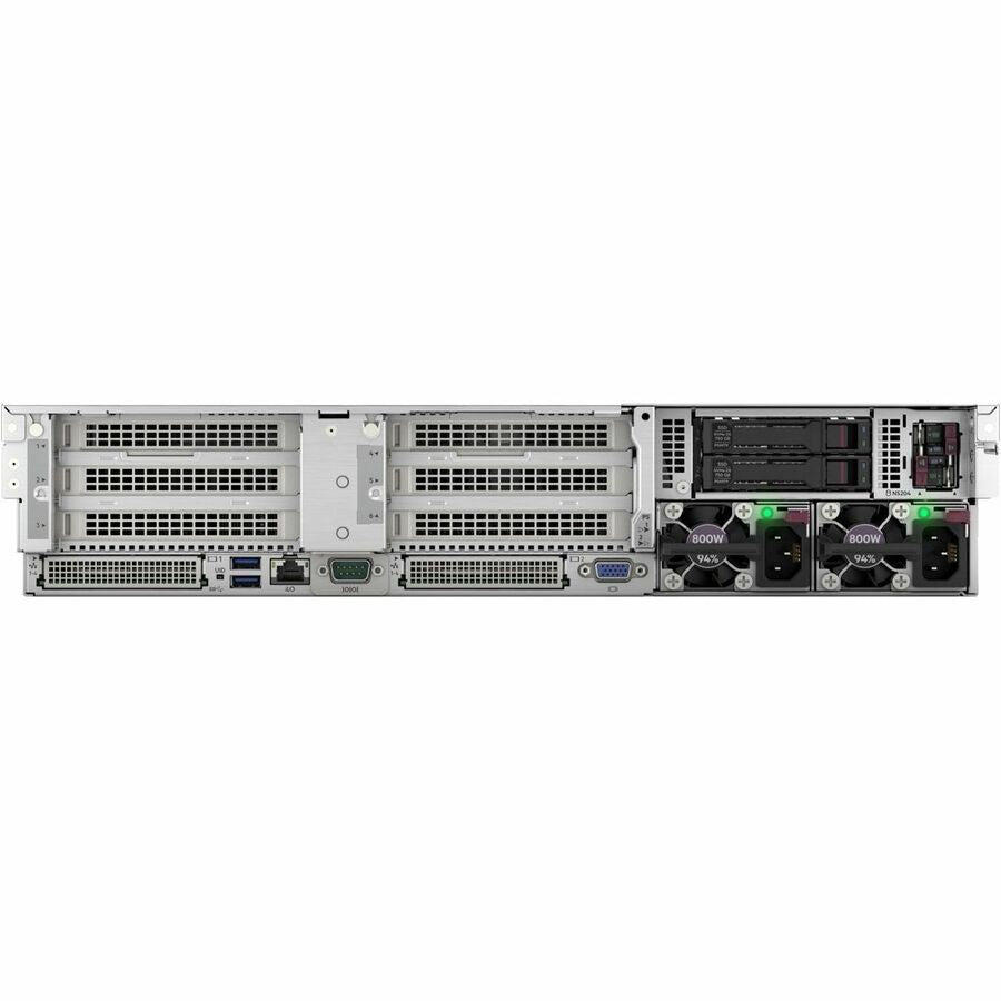 HPE ProLiant DL385 G11 2U Rack Server - 1 EPYC 9124 3 GHz - 32 GB RAM - 12Gb/s SAS Controller — P66781-B21