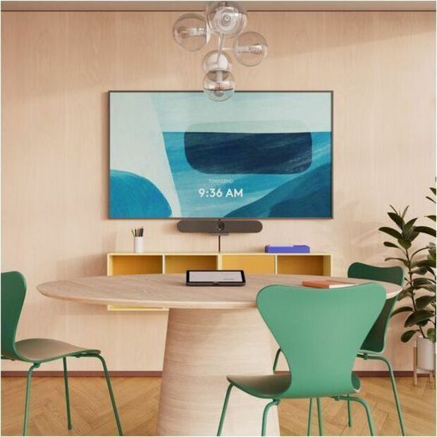 Logitech Huddle Room Universal VC Appliance with Tap Cat5e + Rally Bar Huddle, Graphite, Microsoft Teams & Zoom — TAPRHGUNIAPP