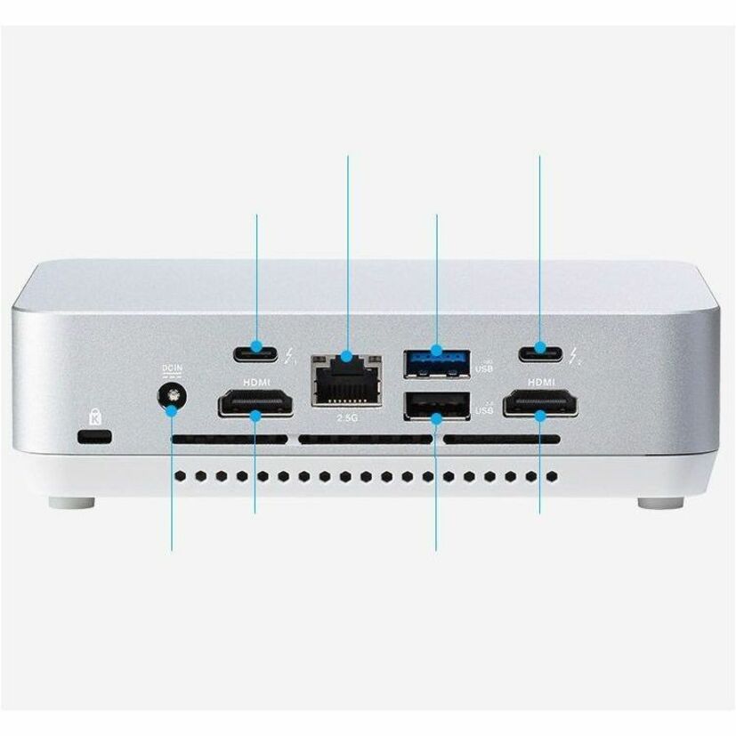Asus NUC 14 Pro+ Barebone System - Mini PC - Core Ultra 7 14th Gen 155H — RNUC14RVSU70000UI