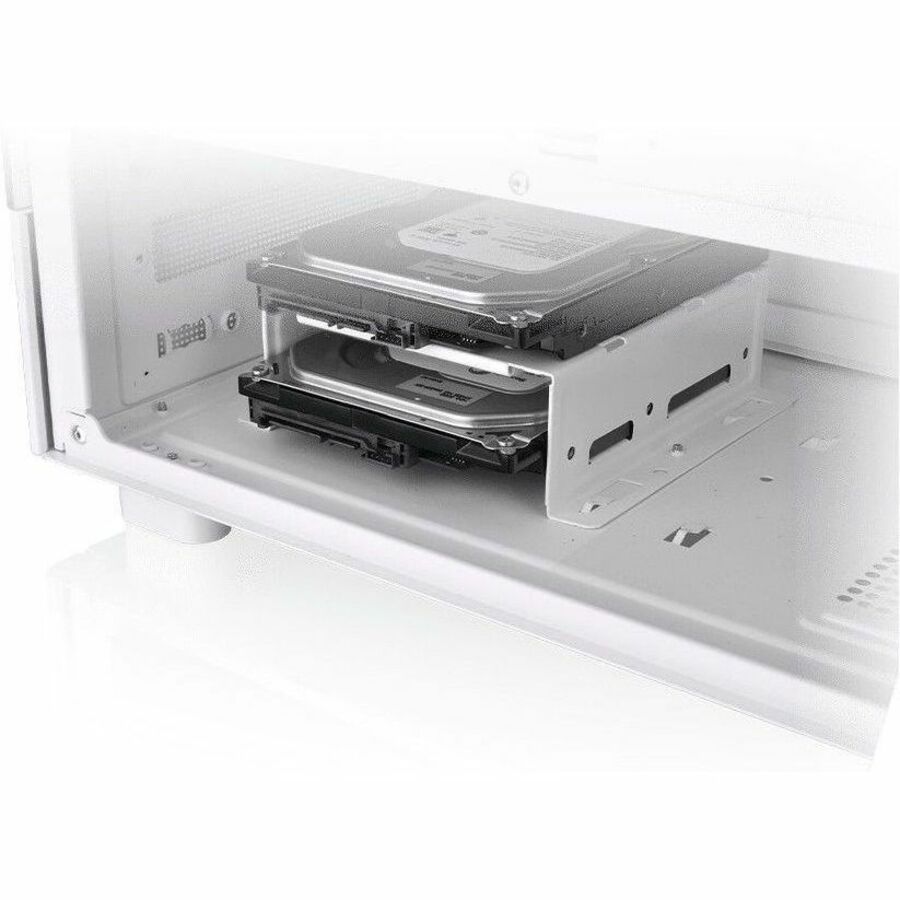 Thermaltake View 270 Plus TG ARGB Snow Mid Tower Chassis — CA-1Y7-00M6WN-01