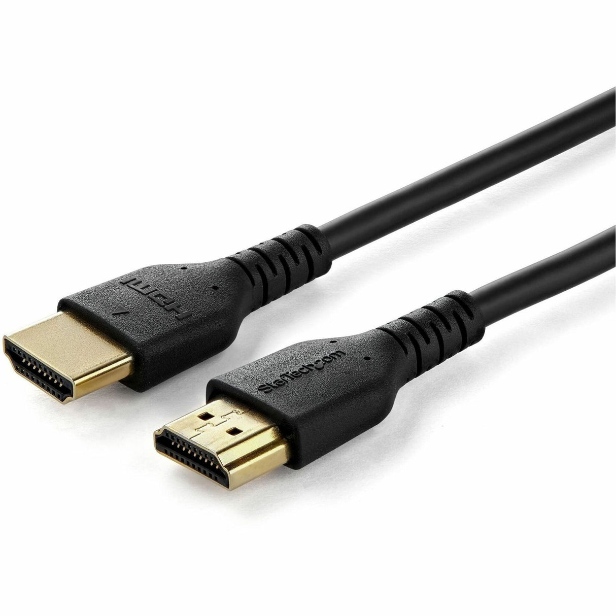 StarTech.com 4.9ft (1.5m) Premium Certified HDMI 2.0 Cable with Ethernet, High Speed UHD 4K 60Hz Monitor Cord, HDR10, Durable/Rugged, M/M — RHDMM150CMP