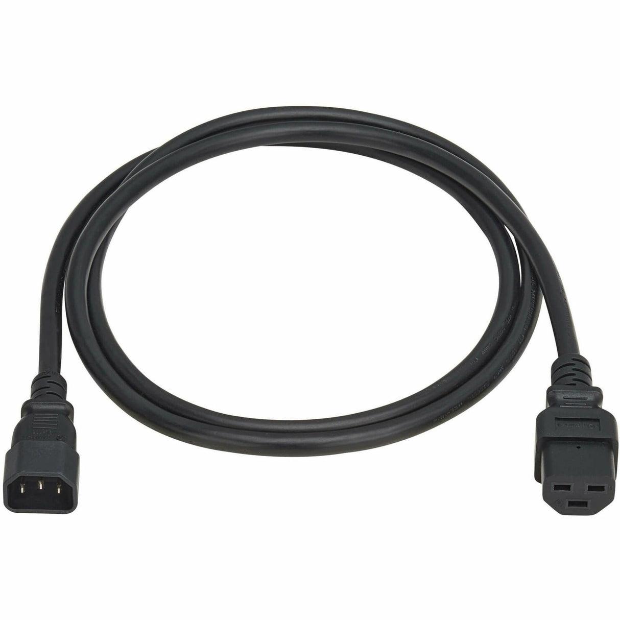 Eaton Tripp Lite Series Power Cord, C14 to C21 - Heavy-Duty, 15A, 250V, 14 AWG, 5 ft. (1.5 m), Black — P037-005