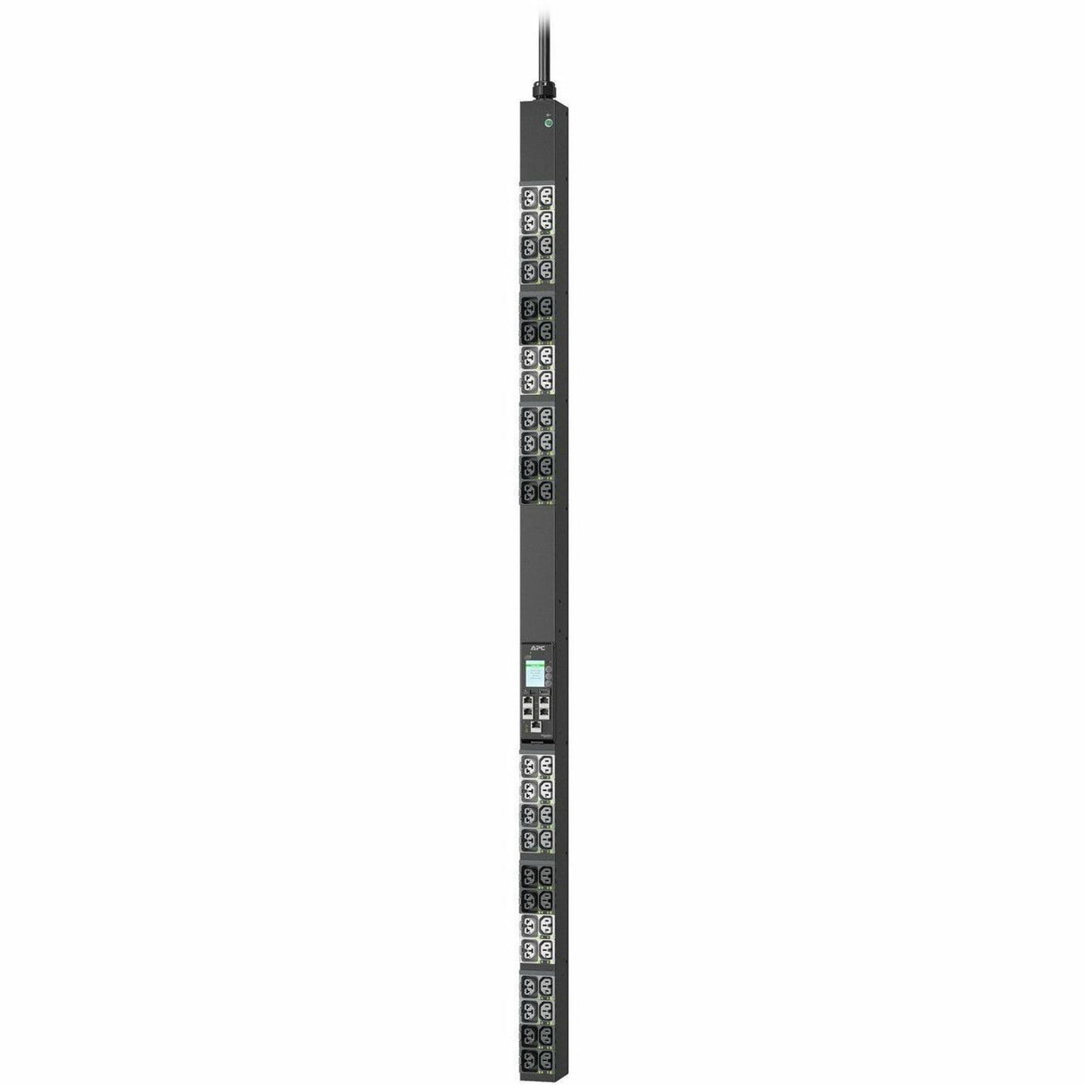 APC NetShelter Rack PDU Advanced Gen 2, Switched Metered Outlet, 3Phase, 11kW 400V 16A or 11.5kW 415V 20A, 520P6, 48 Outlet — APDU11250SM