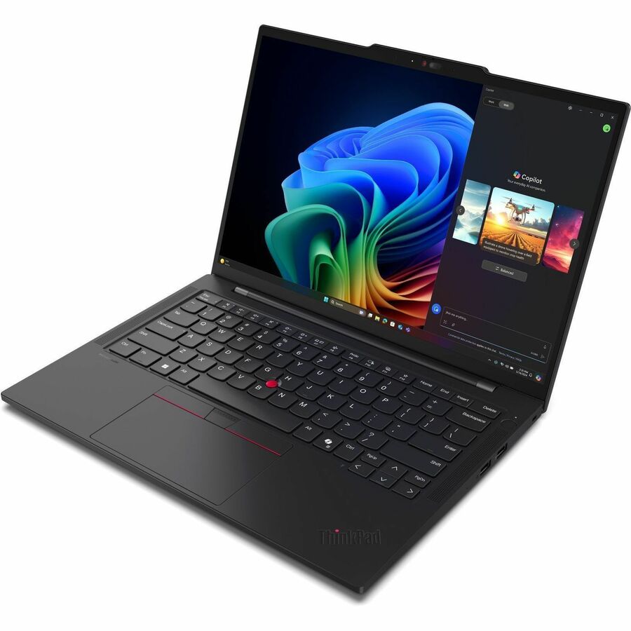 Lenovo ThinkPad T14s Gen 6 21QX000MUS 14" Copilot+ PC Notebook - WUXGA - Intel Core Ultra 7 258V - 32 GB - 512 GB SSD - English Keyboard - Black — 21QX000MUS