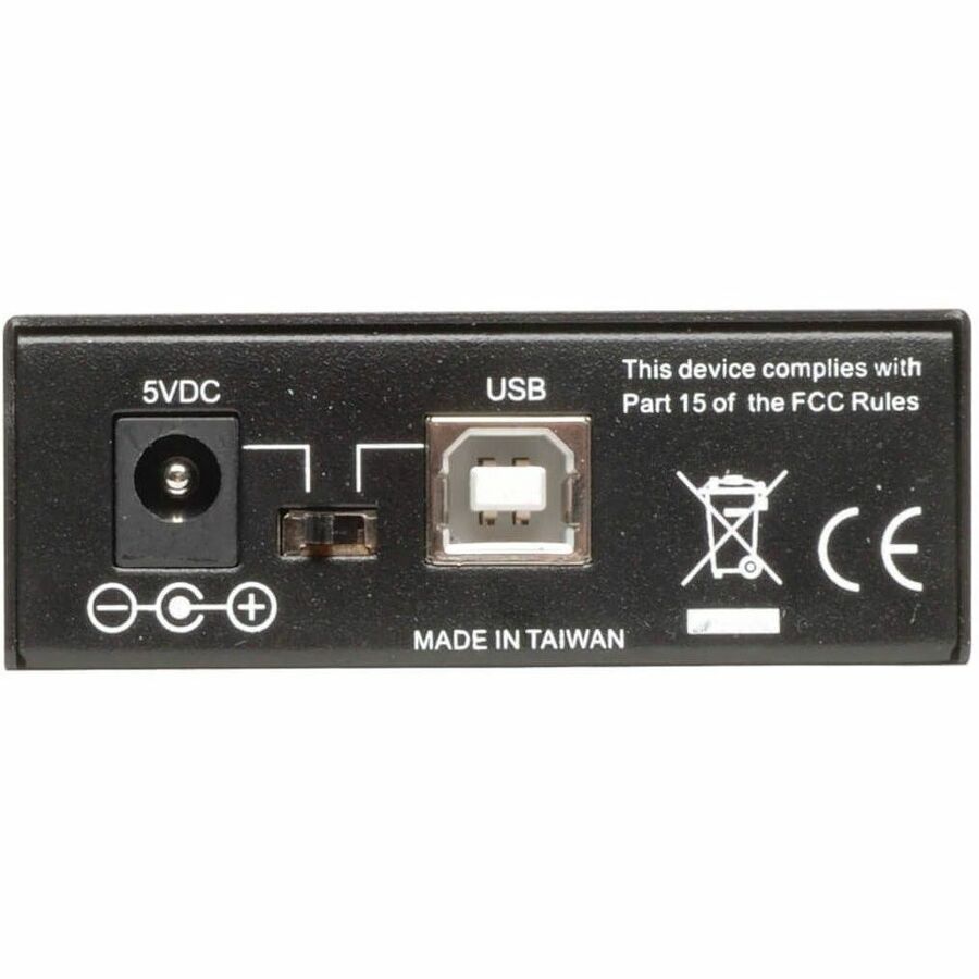 Eaton Tripp Lite Series Multimode Fiber to Ethernet Media Converter, 10/100BaseT to 100BaseFX-ST, 2km, 1310nm — N784-001-ST