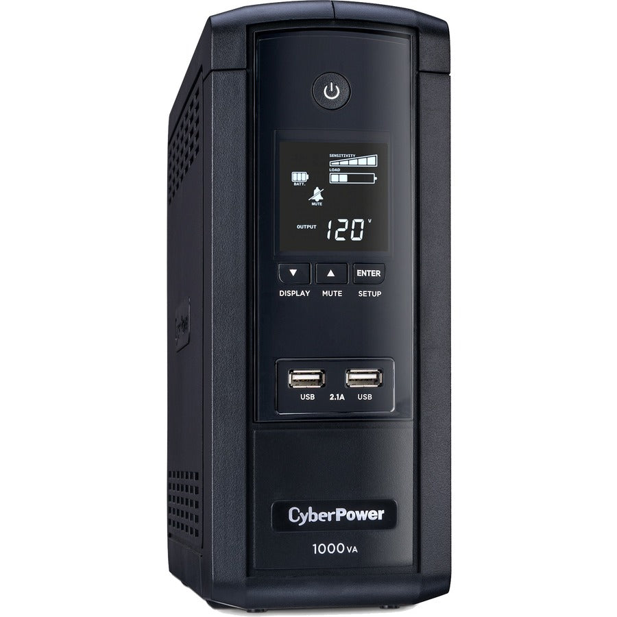CyberPower BRG1000AVRLCD Intelligent LCD UPS Systems — BRG1000AVRLCD