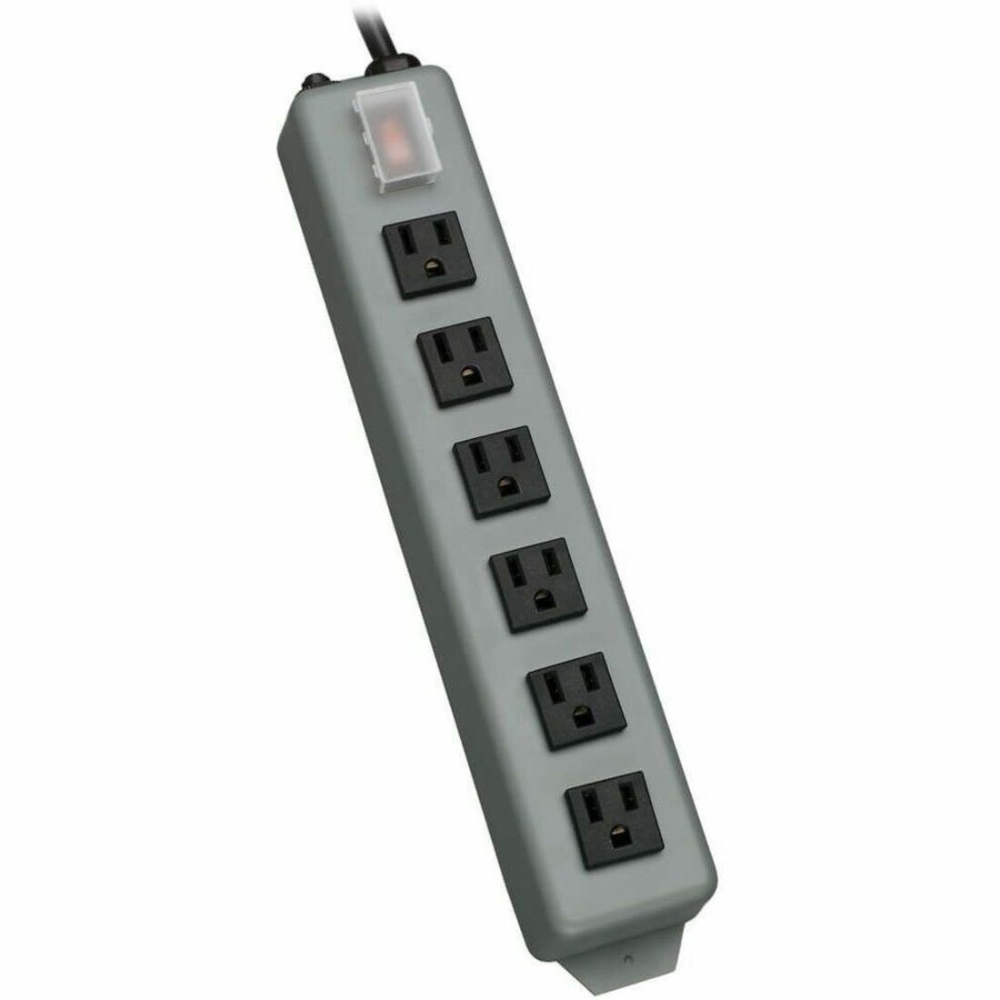 Eaton Tripp Lite Series Industrial Power Strip, 6-Outlet, 15 ft. (4.6 m) Cord, Locking Switch Cover — UL24CB-15