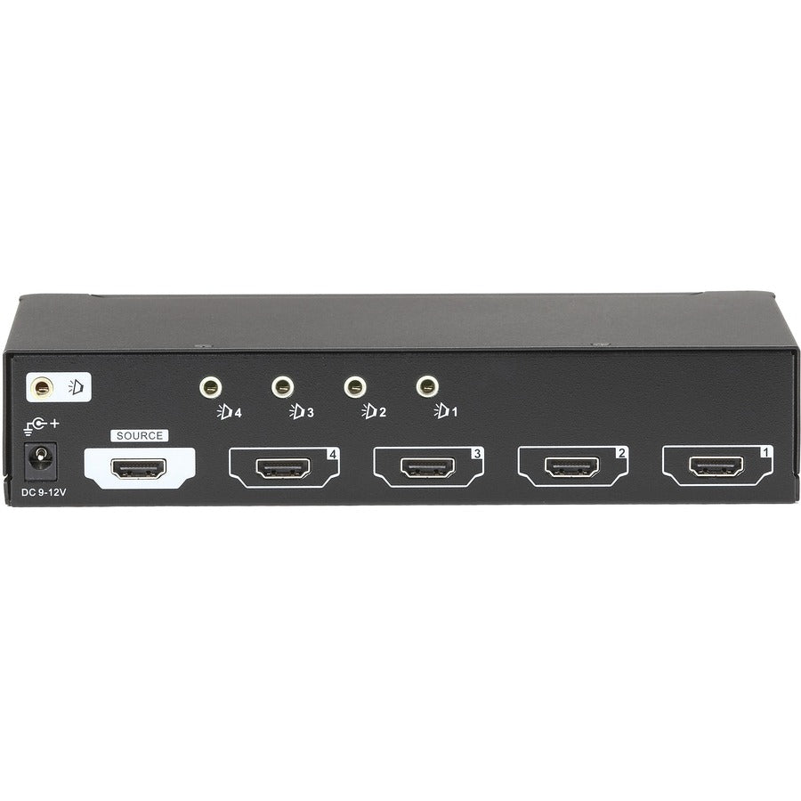 Black Box 1 x 4 HDMI Splitter with Audio — AVSP-HDMI1X4