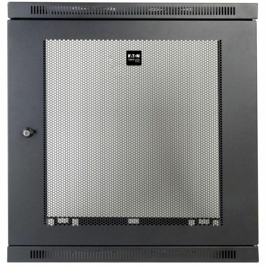 Eaton Tripp Lite Series SmartRack 12U Low-Profile Patch-Depth Wall-Mount Small Rack Enclosure — SRW12U13