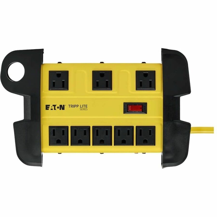 Eaton Tripp Lite Series Power It! 8-Outlet Safety Power Strip, 12 ft. (3.66 m) Cord with GFCI Plug — TLM812GF