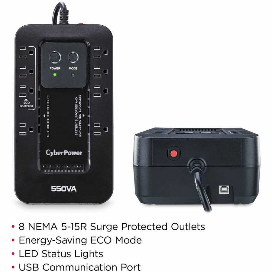 CyberPower EC550G Ecologic UPS Systems — EC550G