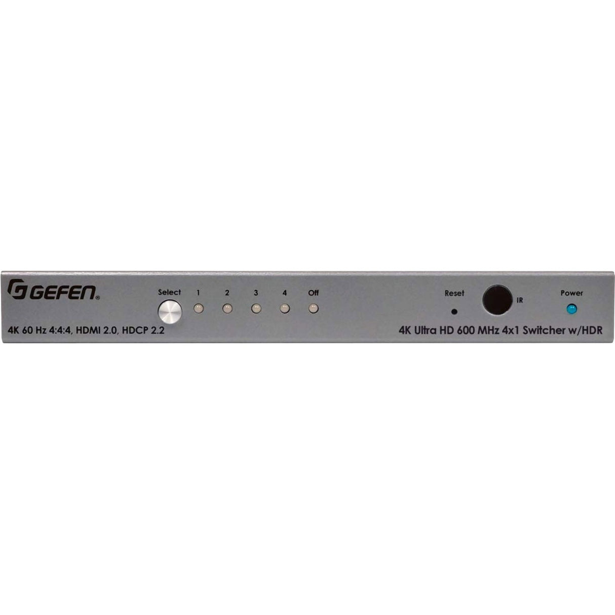 Gefen Ultra HD 600 MHz 4x1 Switcher for HDMI w/ HDR — EXT-UHD600-41