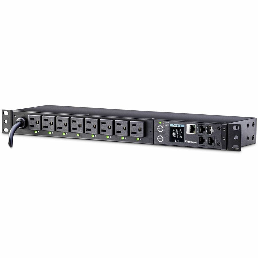 CyberPower PDU41001 Single Phase 100 - 120 VAC 15A Switched PDU — PDU41001