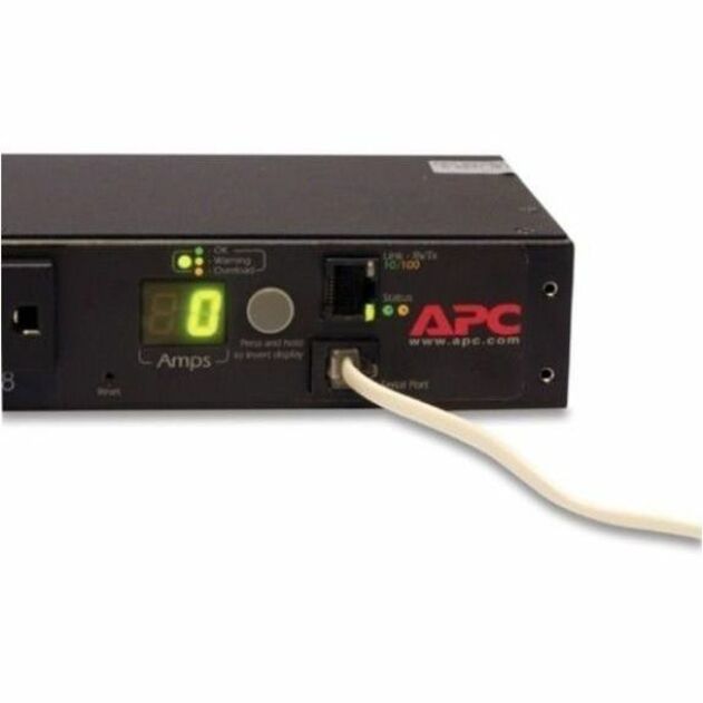 APC NetShelter Rack PDU, Switched, 1U, 1.4kW 120V 15A, (8)NEMA 5-15P outlets — AP7900B