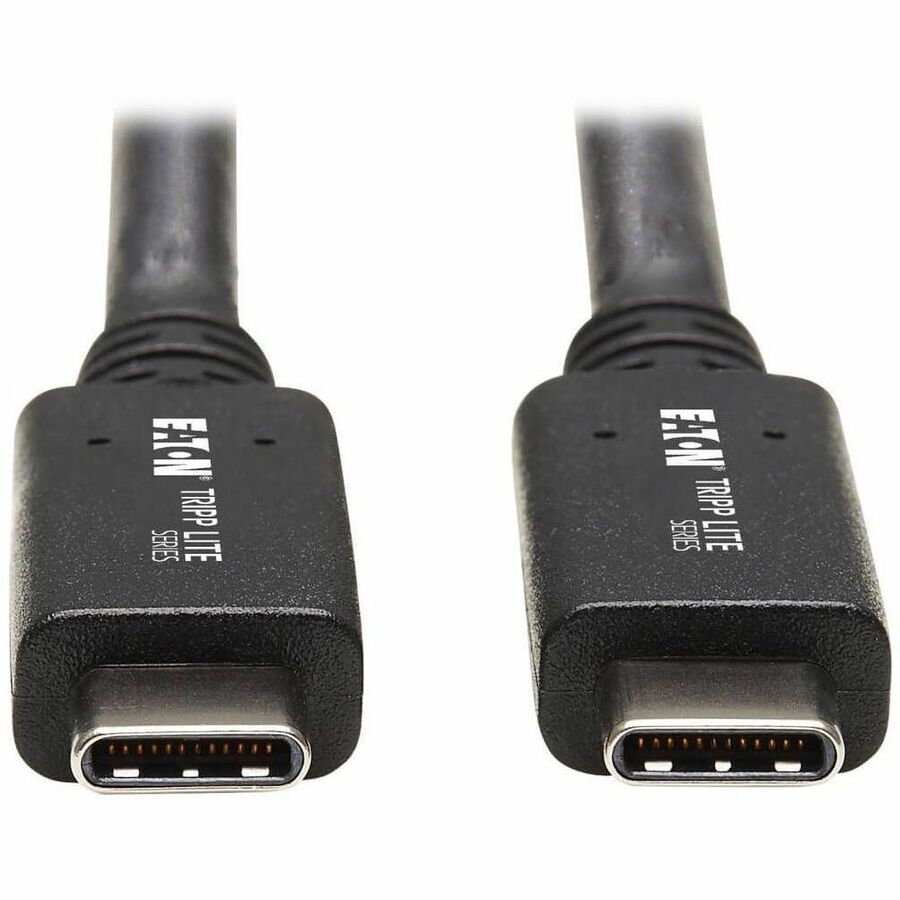 Eaton Tripp Lite Series USB-C Cable (M/M) - USB 3.2, Gen 2 (10 Gbps), 5A (100W) Rating, Thunderbolt 3 Compatible, 20-in. (50.8 cm) — U420-20N-G2-5A