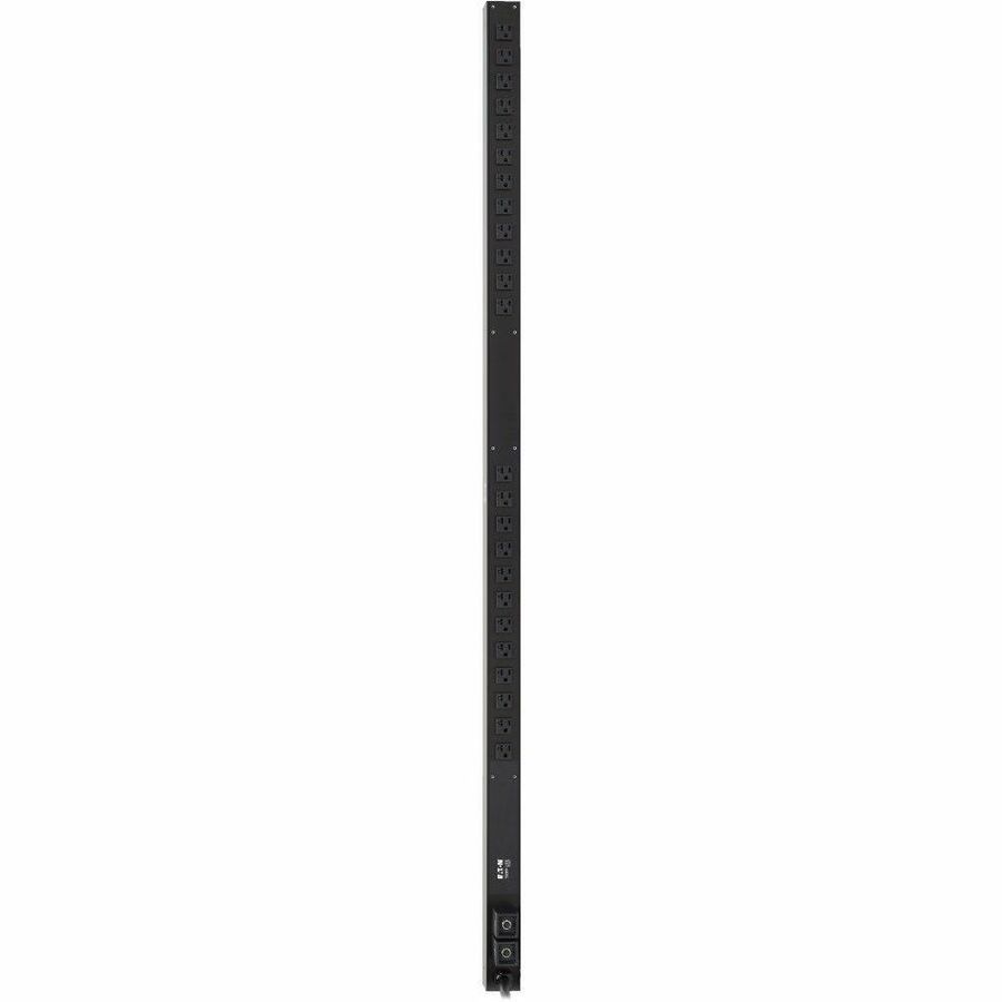 Eaton Tripp Lite Series 2.9kW 120V Single-Phase Basic PDU - 24 NEMA 5-15/20R Outlets, L5-30P Input, 10 ft. Cord, 63.75 in. 0U Rack — PDUV30