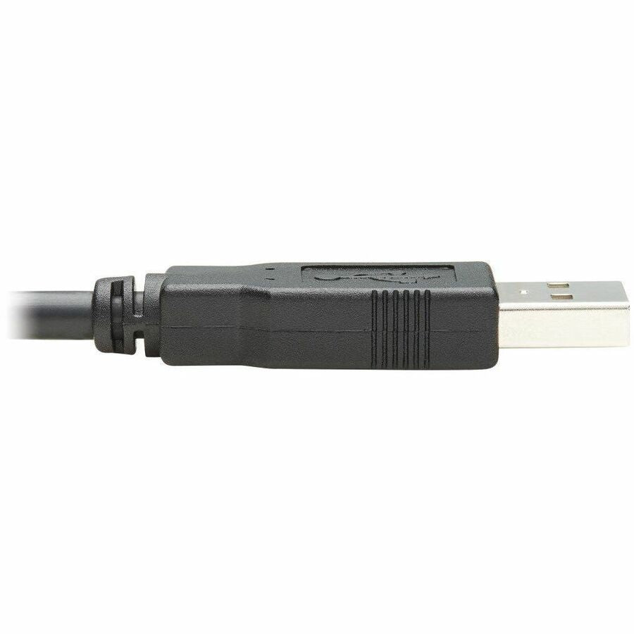 Eaton Tripp Lite Series USB-A to RJ45 Rollover Console Cable (M/M) - Cisco Compatible, 250 Kbps, 6 ft. (1.83 m), Black — U009-006-RJ45-X