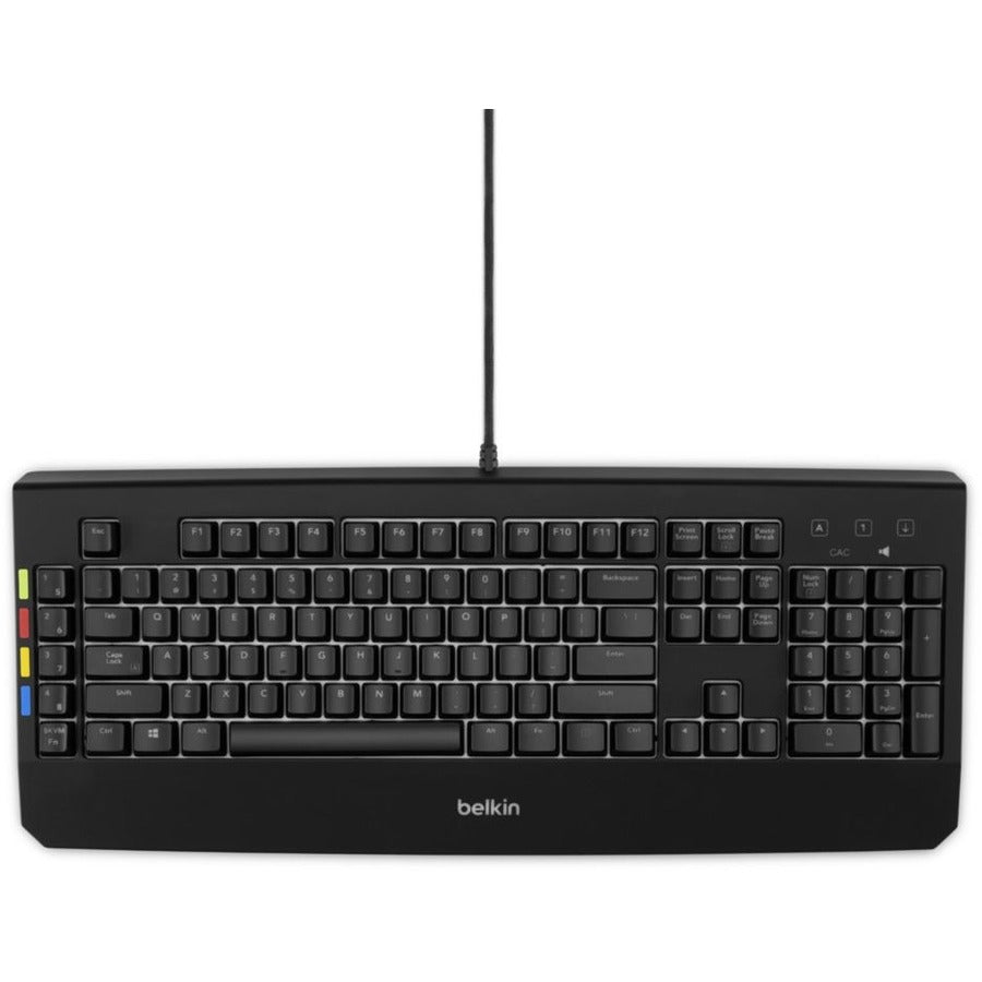 Belkin Cybersecurity and Secure KVM Remote Control with Integrated Keyboard — F1DN008KBD