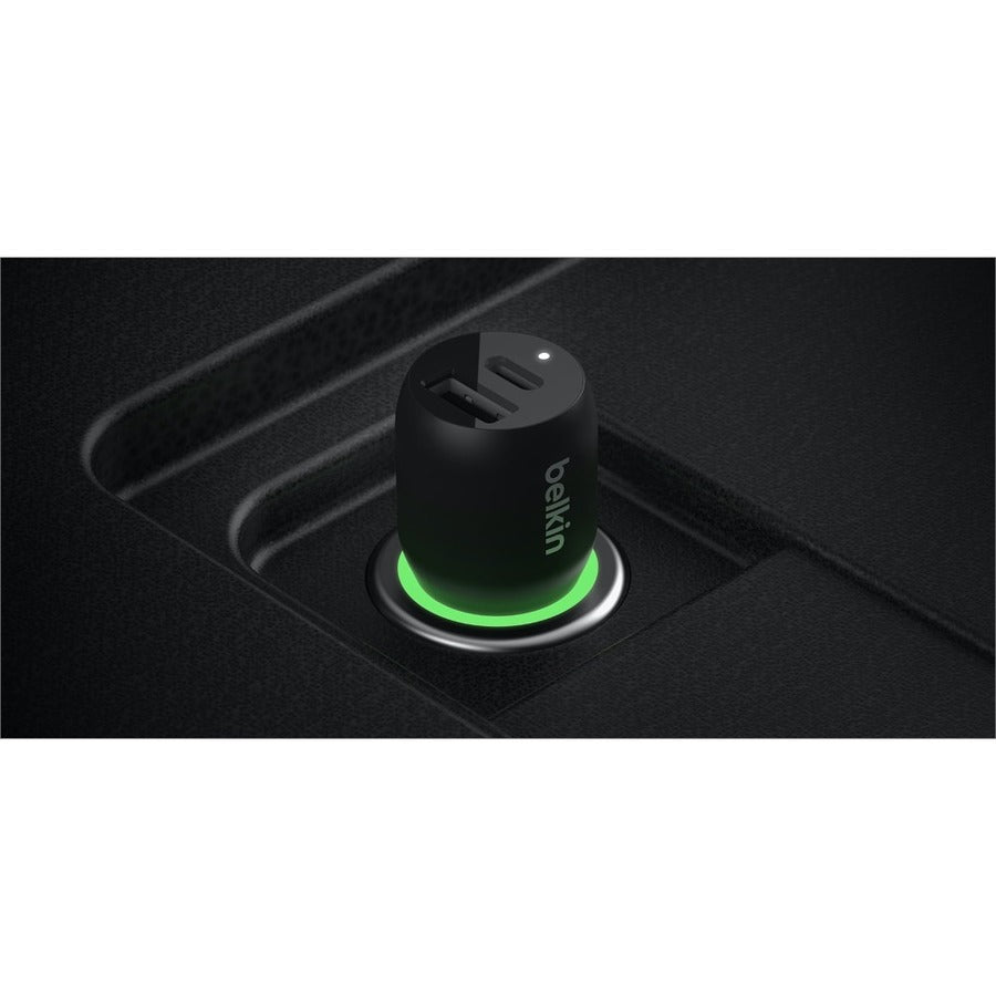 Belkin BoostCharge Dual Car Charger with PPS 37W — CCB004btBK