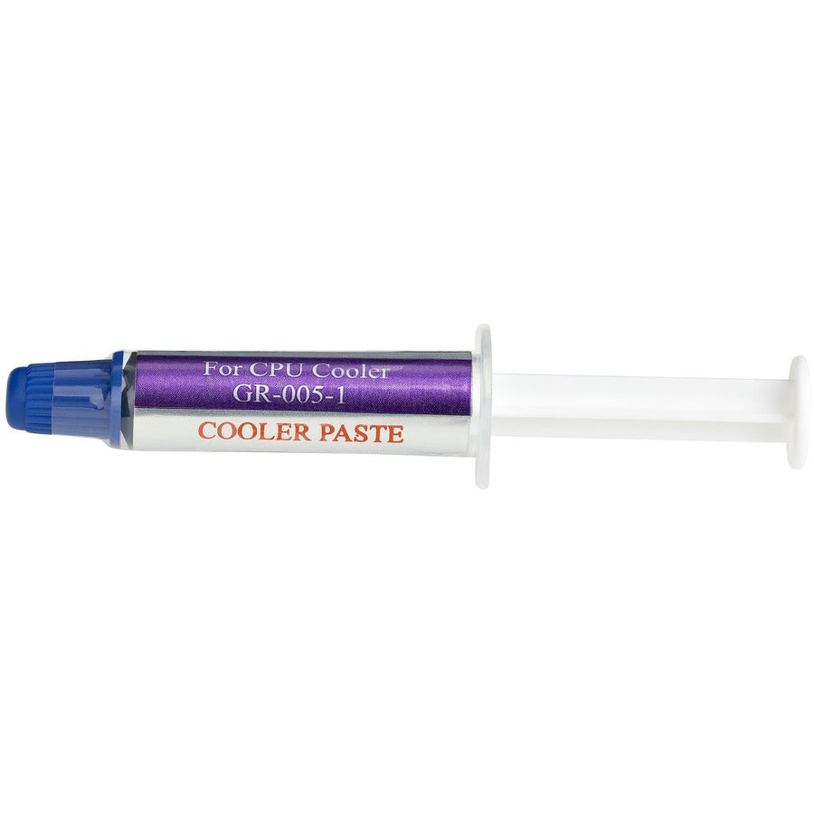 StarTech.com Thermal Paste, Pack of 5 Syringes (1.5g/ea), Metal Oxide Heat Sink Compound, CPU Paste — SILV5-THERMAL-PASTE