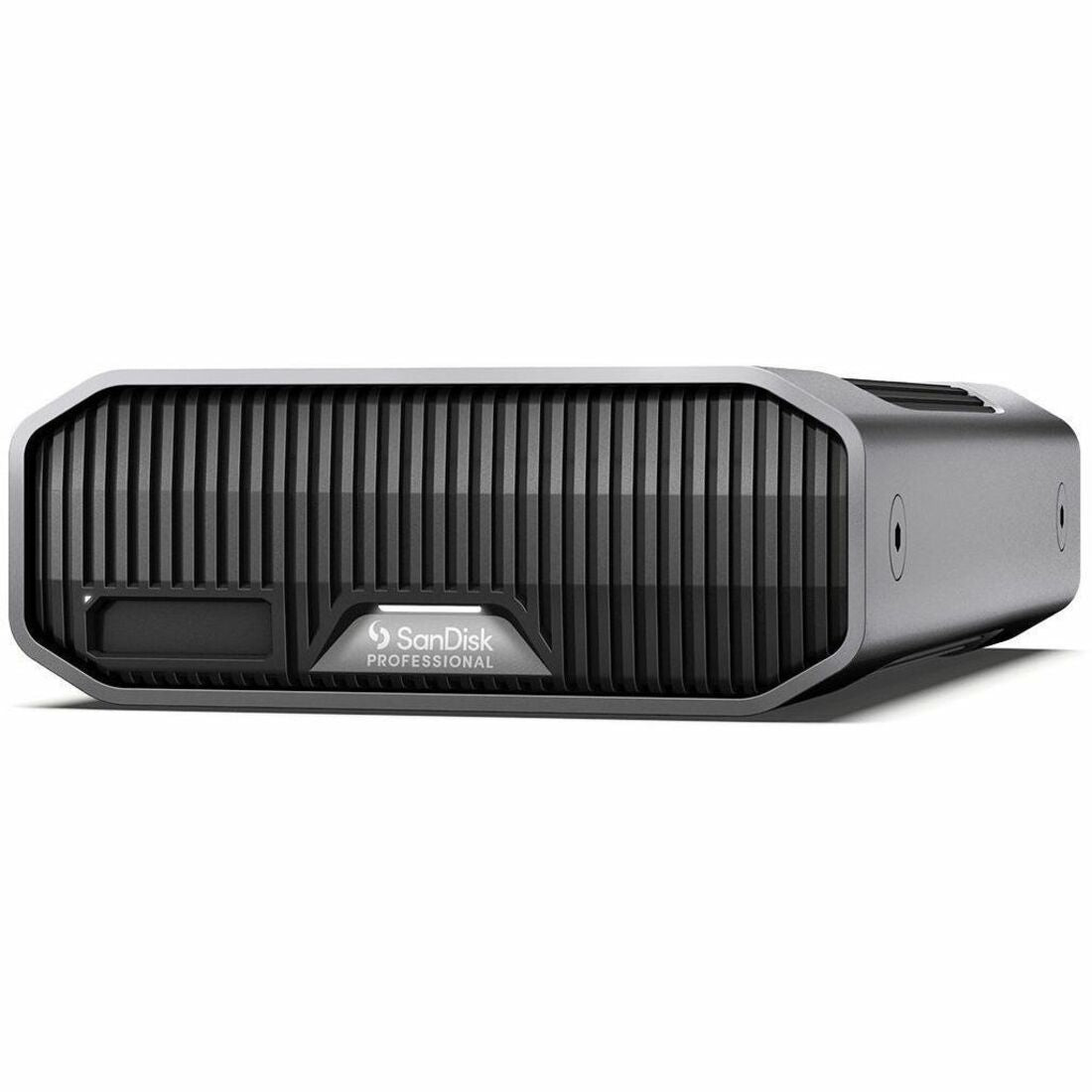 SanDisk Professional G-DRIVE PROJECT SDPHG1H-008T-NBAAD 8 TB Portable Hard Drive - External - Gray — SDPHG1H-008T-NBAAD