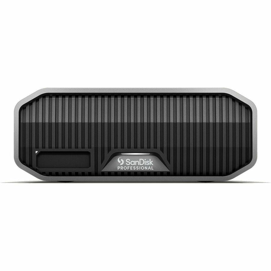 SanDisk Professional G-DRIVE PROJECT SDPHG1H-008T-NBAAD 8 TB Portable Hard Drive - External - Gray — SDPHG1H-008T-NBAAD