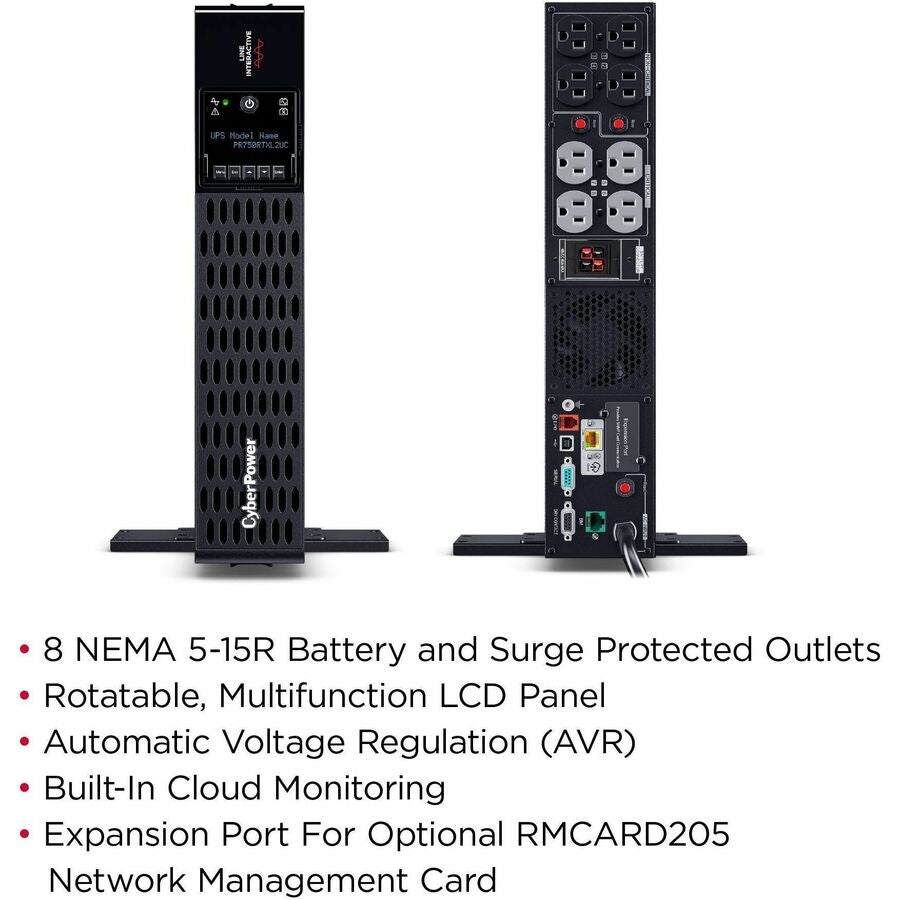 CyberPower PR750RTXL2UC Smart App Sinewave UPS Systems — PR750RTXL2UC