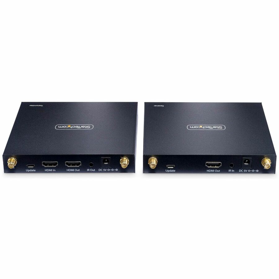 StarTech.com Wireless HDMI Extender, 4K 60Hz, Transmitter and Receiver Kit, Up to 165ft (50m), No Line-Of-Sight Required, IR Extension — ST121WHDS2