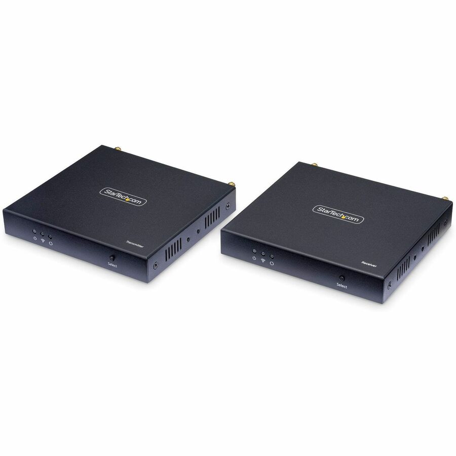 StarTech.com Wireless HDMI Extender, 4K 60Hz, Transmitter and Receiver Kit, Up to 165ft (50m), No Line-Of-Sight Required, IR Extension — ST121WHDS2
