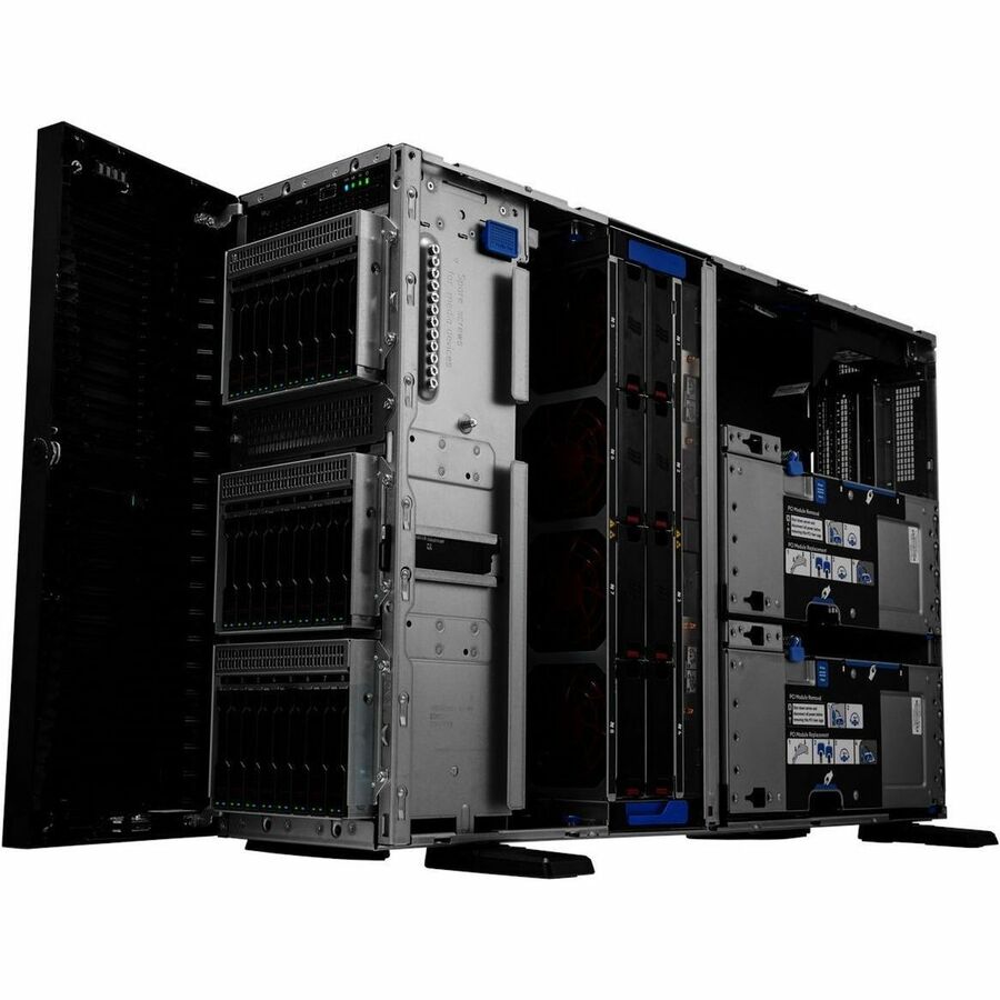 HPE SMART CHOICE ProLiant ML350 G11 4U Tower Server - 1 x Intel Xeon Silver 4514Y 2 GHz - 64 GB RAM - 960 GB SSD - (2 x 480GB) SSD Configuration - Serial Attached SCSI (SAS), Serial ATA Controller — P71688-005