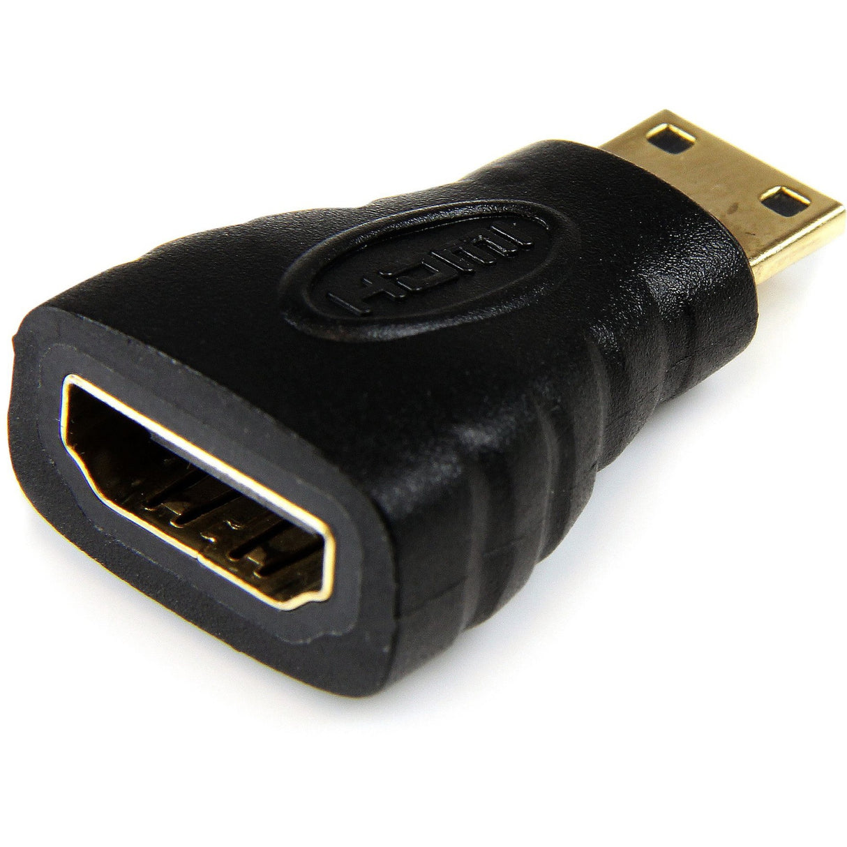 StarTech.com Mini HDMI to HDMI Adapter, 4K High Speed HDMI Adapter, 4K 30Hz Ultra HD High Speed HDMI Adapter, UHD Mini HDMI Adapter 4K — HDACFM