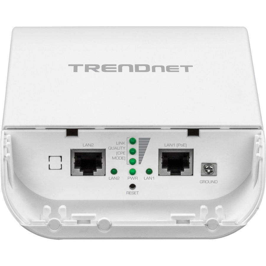 TRENDnet 10dBi Wireless N300 Outdoor PoE Access Point; TEW-740APBO; Point-to-Point (2.4 GHz); Multiple SSID; AP; WDS; Client Bridge; WISP; IPX6 Rated Housing; Built-in 10 dBi Directional Antenna — TEW-740APBO
